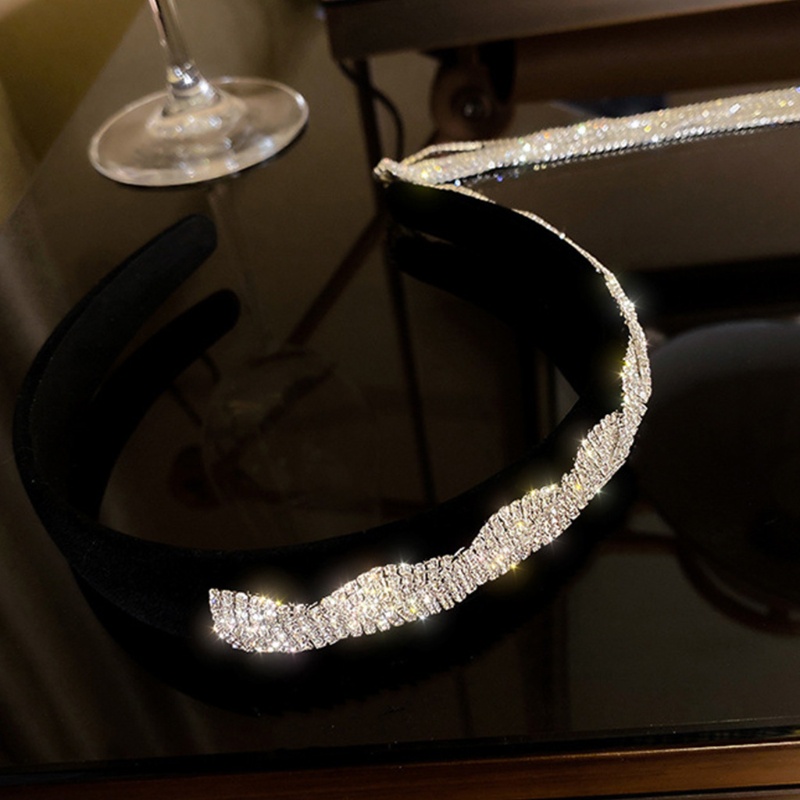 Băng Đô Đính Đá Và Ngọc Trai Lấp Lánh Thời Trang Cho Nữ