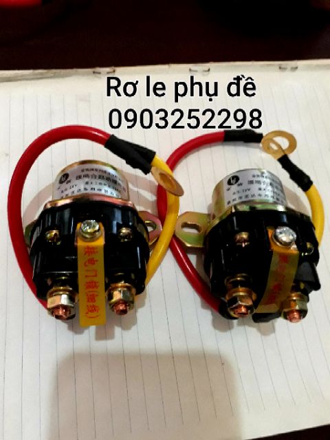 Rơ le phụ đề ô tô 12v -24v