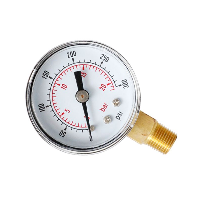 Wer Đồng Hồ Đo Áp Suất Kép Bằng Thép Với Đồng Thau Bên Trong Cho Bình Gas Nhiên Liệu Nước Liqu