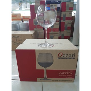 Ly uống rượu vang đỏ Madison Burgundy 650ml