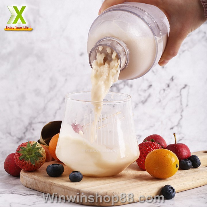 Bình pha chế trà sữa Shaker 700ml (loại tốt) - Muasamhot1208