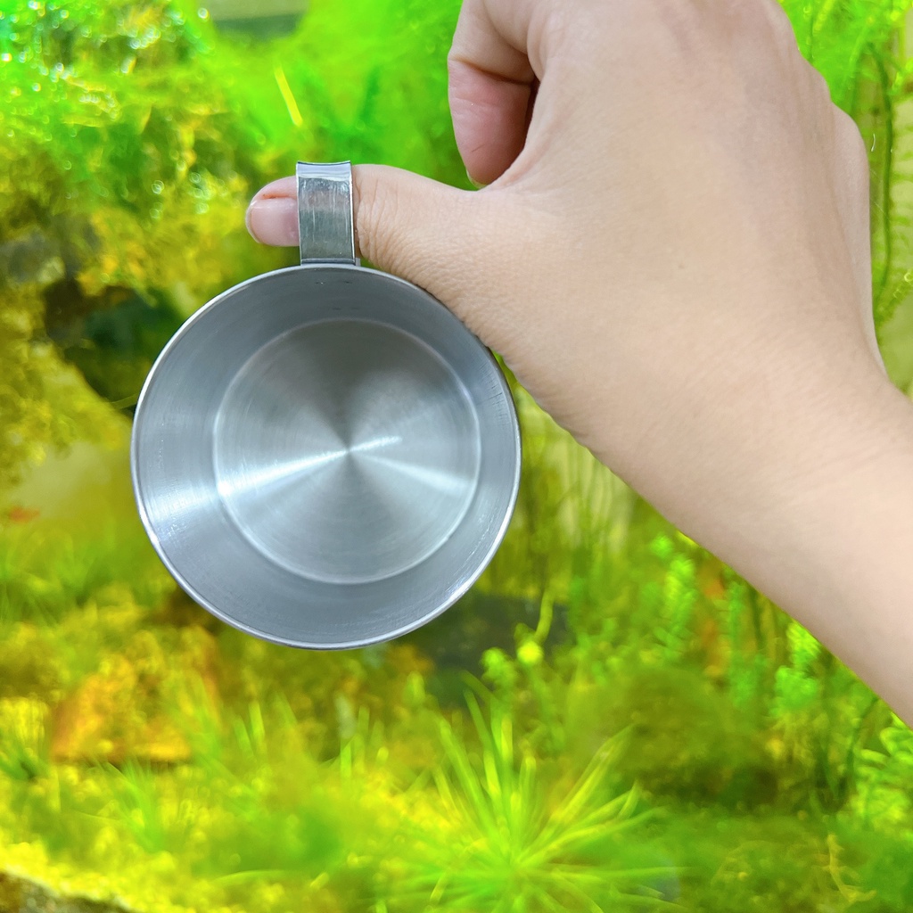 Cốc inox có quai dày dặn TITHAFAC  - Ca Inox SUS 430 TIẾN THÀNH siêu bền tiện lợi cho dã ngoại