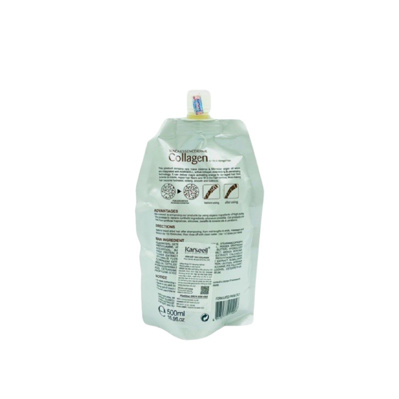 ✅[ Karseell-Chính Hãng-Mua 1 tặng 2] Kem Hấp - Ủ- Xả Phục Hồi Collagen Karseell Maca Dạng Túi | BigBuy360 - bigbuy360.vn