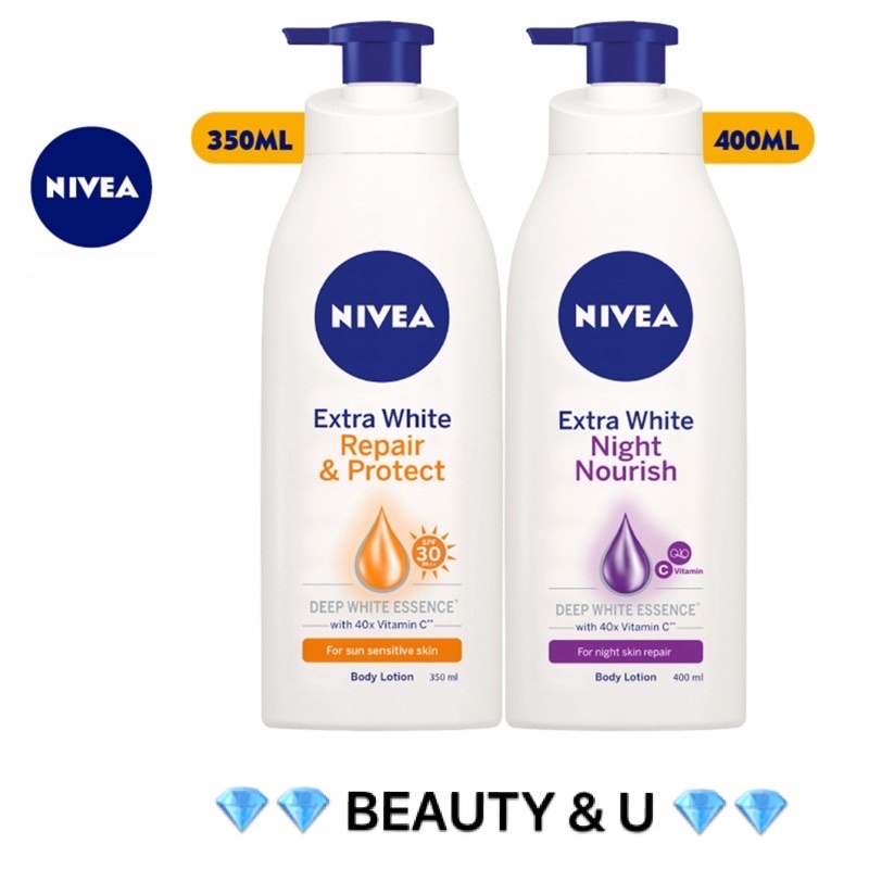 COMBO DƯỠNG TRẮNG DA NGÀY & ĐÊM NIVEA THÁI LAN