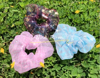 Combo 10 chiếc cột tóc vải (được chọn mẫu)
