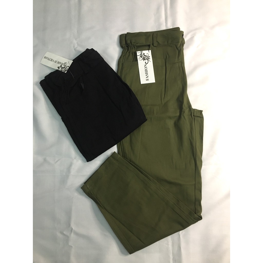 Quần baggy kaki, đi phượt đi du lịch.