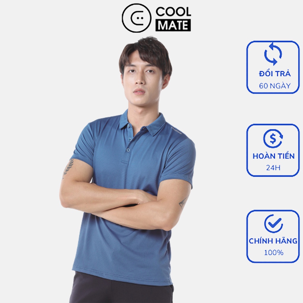 Áo Polo thể thao nam Superior Quick Dry siêu nhẹ thương hiệu Coolmate