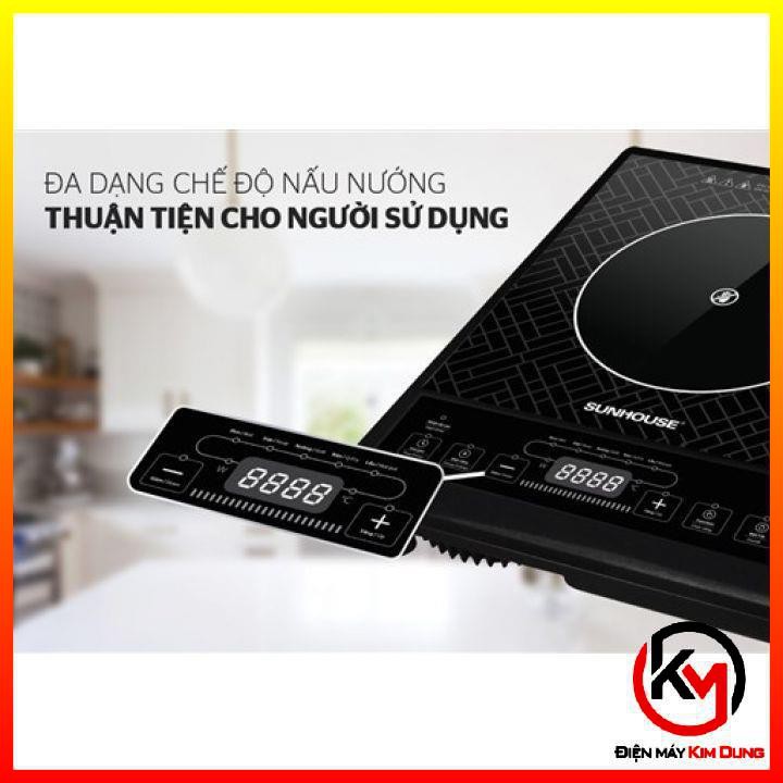 Bếp hồng ngoại cơ Sunhouse SHD6011, bếp hồng ngoại đơn Sunhouse SHD6011, mặt bếp siêu bền- Tặng vỉ nướng