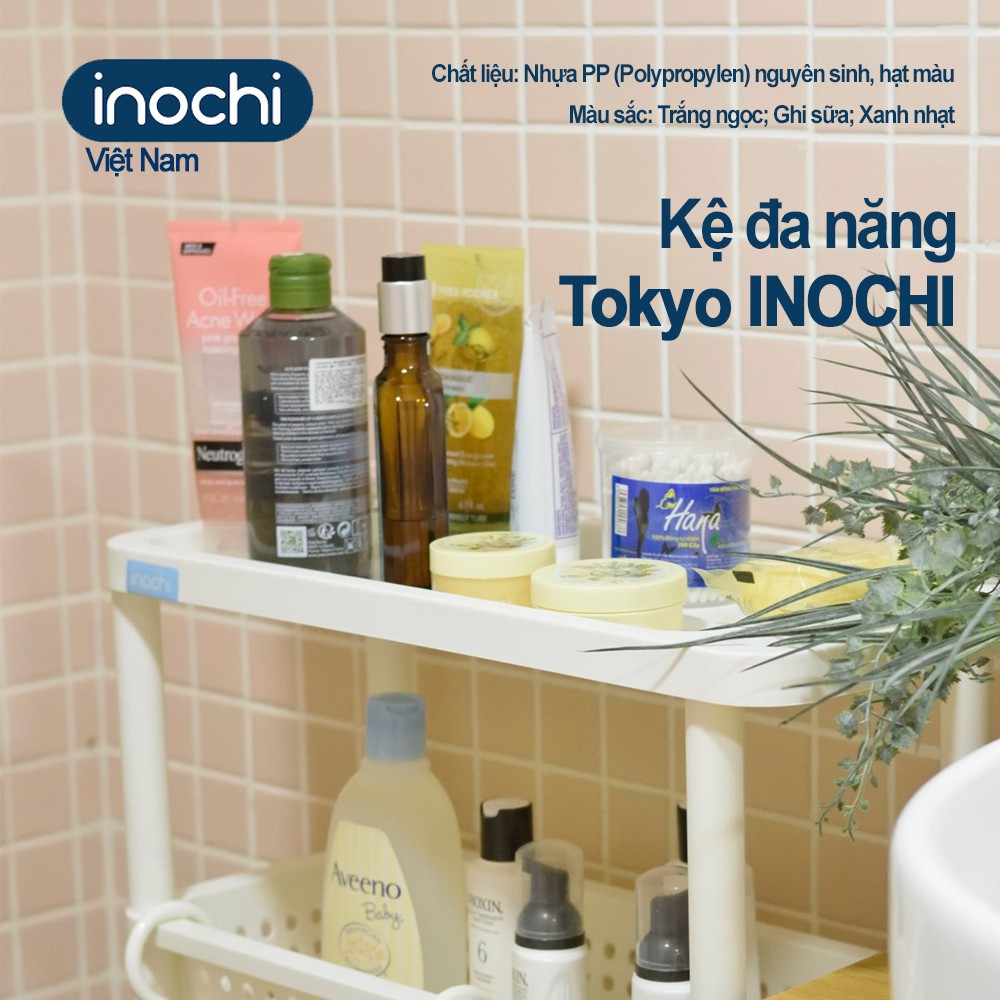 ™☁[Tặng Quà]Kệ nhựa, nhà tắm đa năng chia 2/3/4 tầng Inochi Bếp, đựng mỹ phẩm KET4T