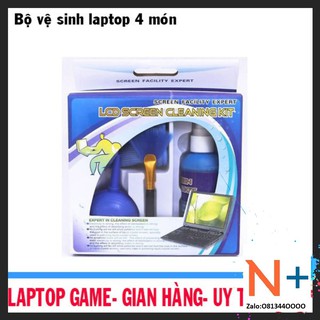Combo Bộ Vệ Sinh 4 Món dành cho laptop