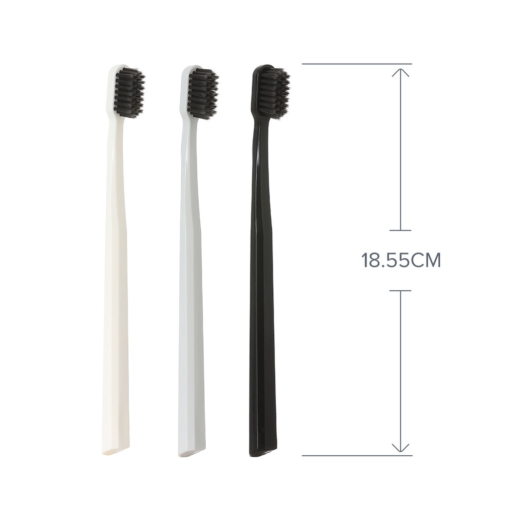 Bàn chải đánh răng Miniso Classic 3 pcs/pack (Nhiều màu)