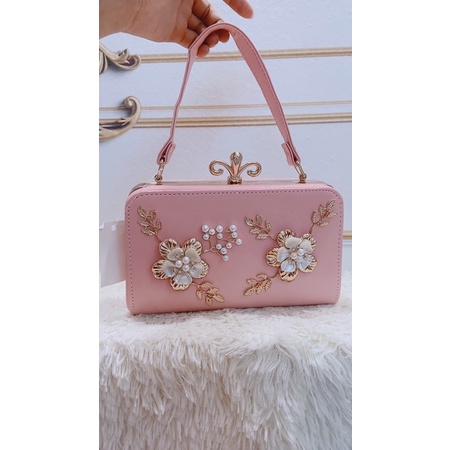 Túi trống hoa hồng siêu xinh - hình thật