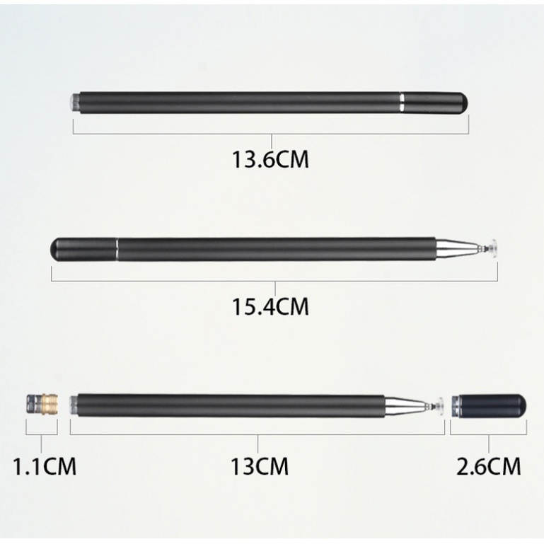 Capacitive pen mobile phone touch screen pen thin head pen Apple Android Xiaomi Samsung tab A7 10.4 universal rubber head mobile phone pen iPad drawing pen pencil tablet screen touch pen