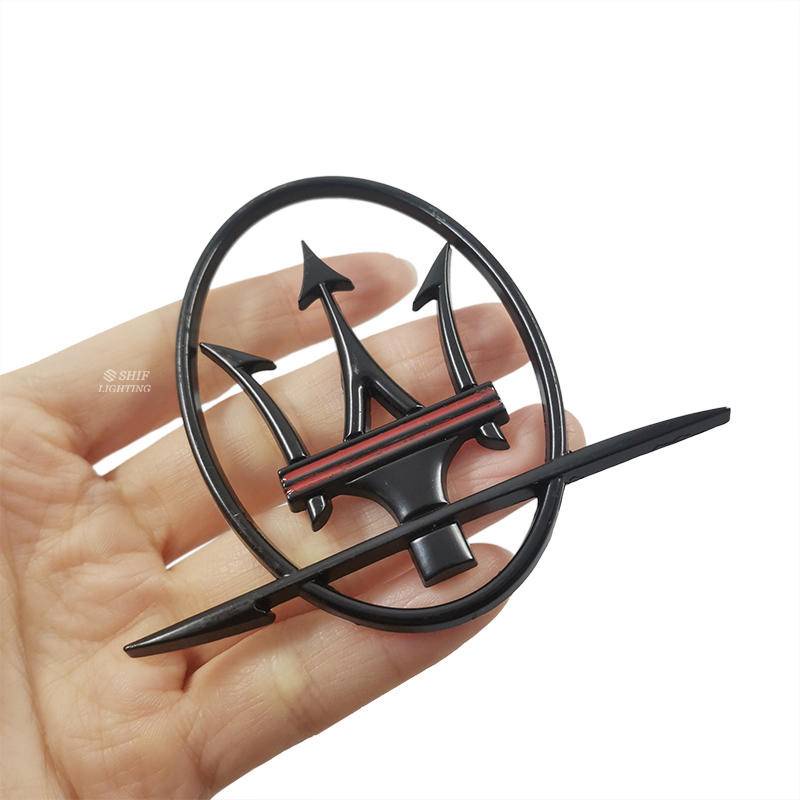 1 Miếng Dán Logo MASERATI Trang Trí Xe Hơi