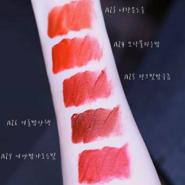 Son kem, son kem Black Rouge, AirFit Velvet Tint Ver 5, Black Rouge Ver 5, màu siêu đẹp, siêu lì, siêu bám, siêu nhẹ | BigBuy360 - bigbuy360.vn