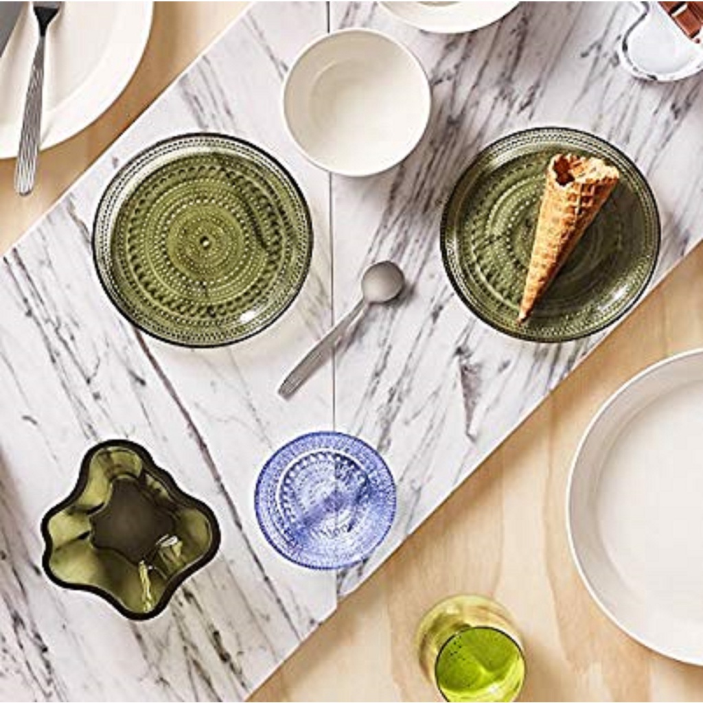 Bát thủy tinh Aalto 75mm Iittala - Màu Xanh rêu