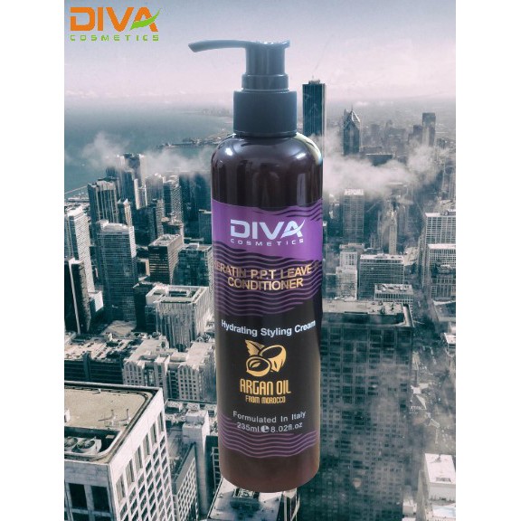 Gel Dưỡng Tạo Kiểu Tóc Xoăn Mềm Mại DIVA 235ml