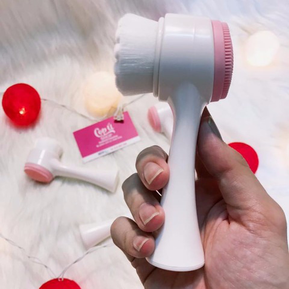 Cọ rửa mặt 2 đầu Massge làm sạch sâu da mặt Dual Pore Brush