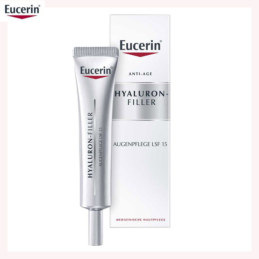 Eucerin Kem Ngăn Ngừa Lão Hóa Cho Vùng Mắt Hyaluron Filler 15ml