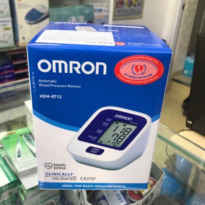 Máy đo huyết áp bắp tay Omron Hem 8712