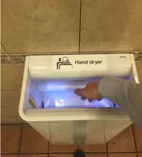 Máy sấy tay tự động Toto TYC423WC