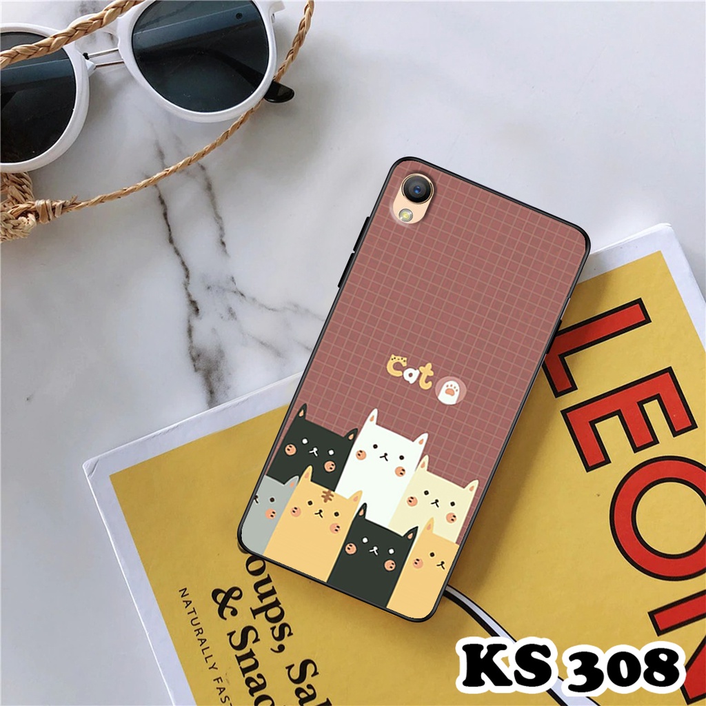 Ốp lưng Oppo A33 - Oppo A37 - Oppo Neo 7 - Oppo Neo 9 - Ốp in hình LoveCat - Chất liệu TPU siêu bền