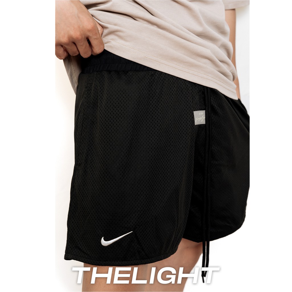 Quần short bóng rổ FEAR OF GOD FOG NBA basketball TLS streetwear unisex vải mesh cao cấp
