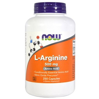Now l-arginine 500mg 100v 250v 1000mg 120v