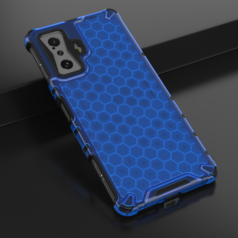 Ốp Điện Thoại PC Cứng Viền TPU Dẻo Trong Suốt Kiểu Giáp Chống Sốc Cho Xiaomi Redmi K50 Gaming