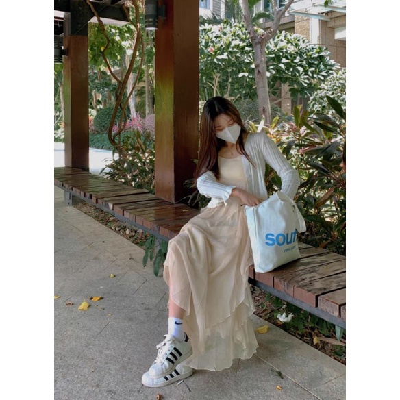 Váy voan Liona nàng thơ chất đẹp form y hình