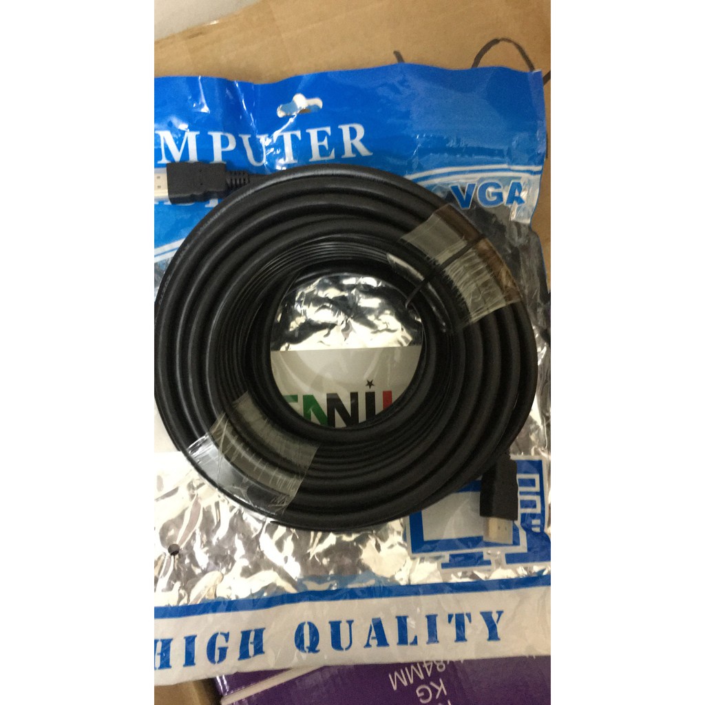 Dây HDMI chống nhiễu dài 1,5M 3M 5M 10M 15M, Cáp hdmi kết nối máy tính, camera bảo hành 1 năm