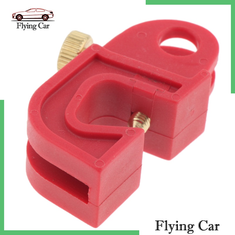 [Lzdjfmy2] Cầu Dao Khóa Đa Năng Màu Đỏ Với Vít Xoắn