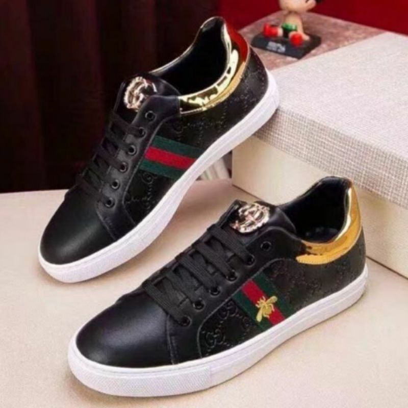 Giày Thể Thao Nam Gót Vàng Thêu Ong Giá Rẻ