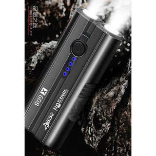 Đèn pin warsun X608 osram có chức năng sạc dự phòng cho điện thoại với pin tích hợp sẵn 4400mah