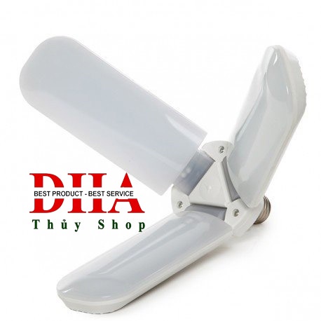 ĐÈN LED QUẠT 3 CÁNH 45W SIÊU TIẾT KIỆM ĐIỆN - THIẾT BỊ CHIẾU SÁNG THÔNG MINH CÓ THỂ ĐIỀU CHỈNH GÓC ĐỘ CÁNH