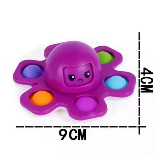 Con quay Pop it bạch tuột cảm xúc