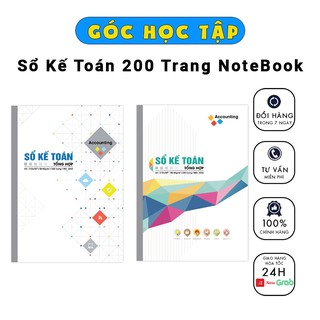 Sổ kế toán 200 trang NoteBook - Shop Góc Học Tập