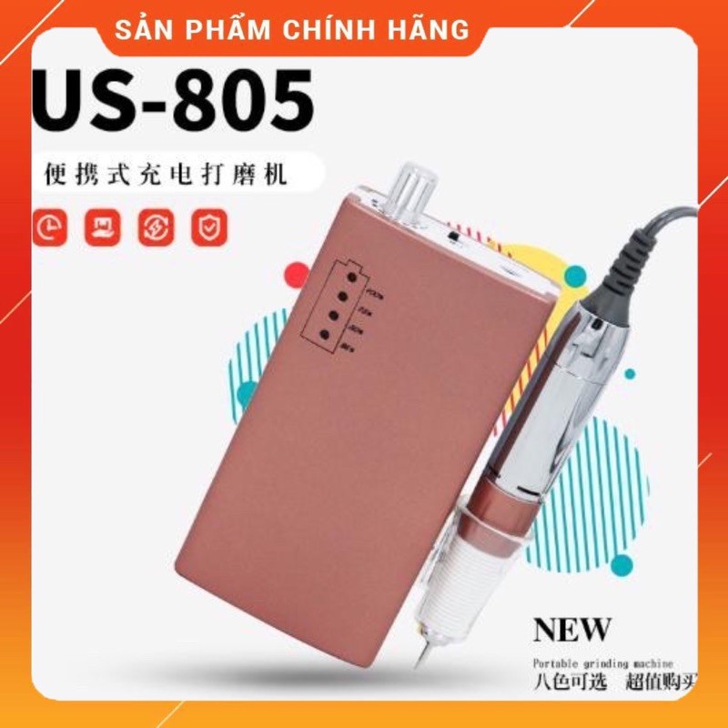 MÁY MÀI NAIL TÍCH ĐIỆN US805 CHÍNH HÃNG - BẢO HÀNH 6 THÁNG