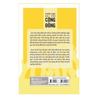 Sách - Chiến Lược Gọi Vốn Cộng Đồng - Saigon Books
