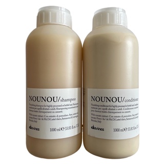 Gội xả phục hồi tóc hư tổn Nounou Davines 1000mlx2