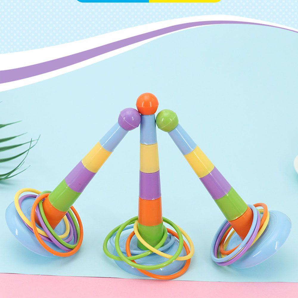 Bộ Vòng Tròn Xếp Chồng Lên Nhau Giáo Dục Thông Minh Cho Bé