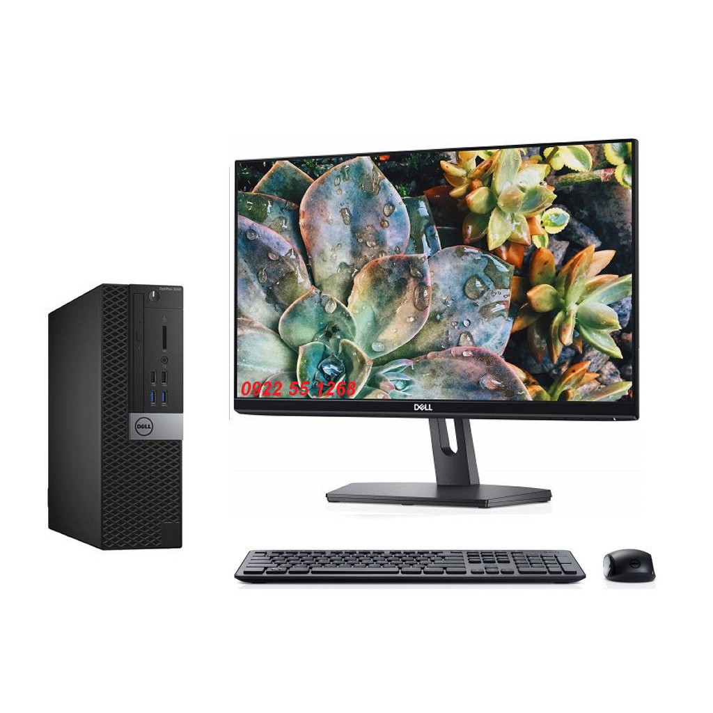 Bộ máy tính Dell Optiplex 3040  I5 6500 RAM 8GB SSD 512GB + Màn hình vi tính Dell SE2219HX 22 inch FHD Full viền.