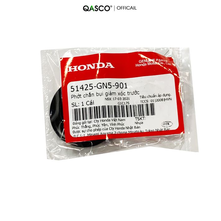 Phớt chắn bụi giảm xóc trước (phuộc) HONDA dùng chung nhiều xe  QA(51425GN5901) _( 577)