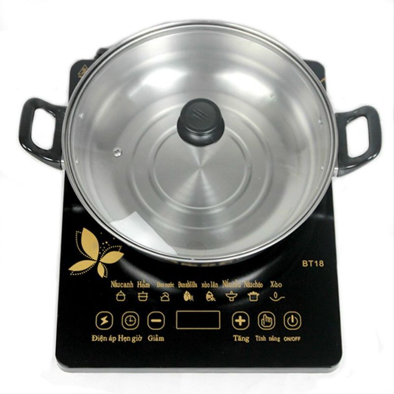 Bếp từ cảm ứng Media BT1820 (2000W)- Tặng kèm nồi