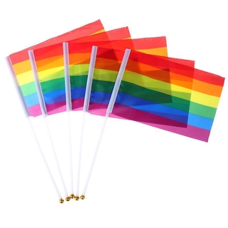 Set 5 Lá Cờ Cầu Vồng Lgbt