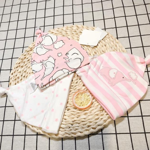 XẢ KHO SET 3 MŨ MOMCARE THẮT NÚT