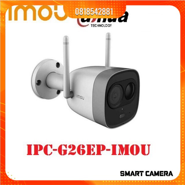 [Mã 55ELSALE1 giảm 7% đơn 300K] Camera ip wifi imou G26EP , imou G26 - Hàng chính hãng