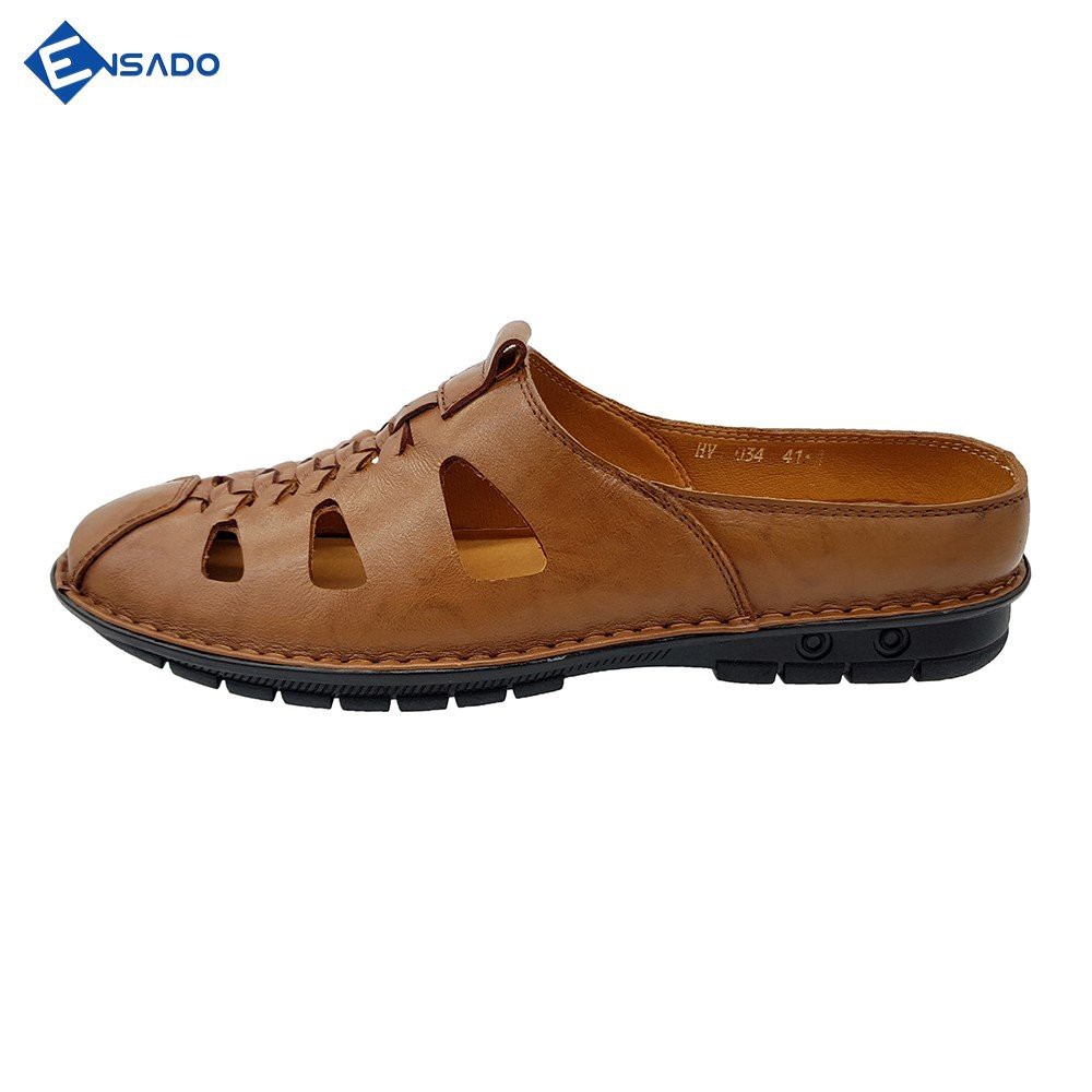 Giày Lười Hè Giày Mùa Hè Nam Da Bò Đẹp Độc Đáo Ensado LH0816