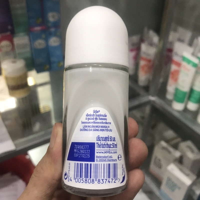 Lăn khử mùi NIVEA Extra Brightening 50ml
