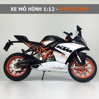 Xe Mô Hình Moto KTM RC390 - Tỉ Lệ 1:12 - Joycity